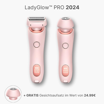 LadyGlow™ Pro - Nanorasierer für seidig glatte Haut in Sekunden