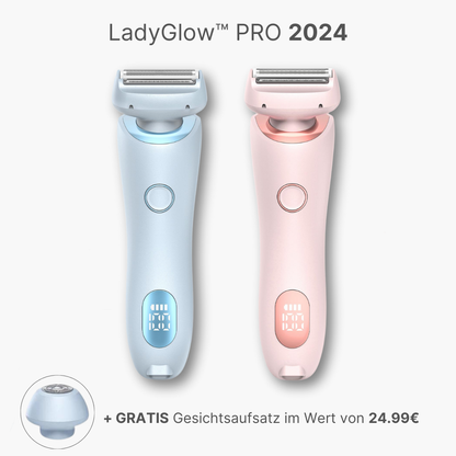 LadyGlow™ Pro - Nanorasierer für seidig glatte Haut in Sekunden