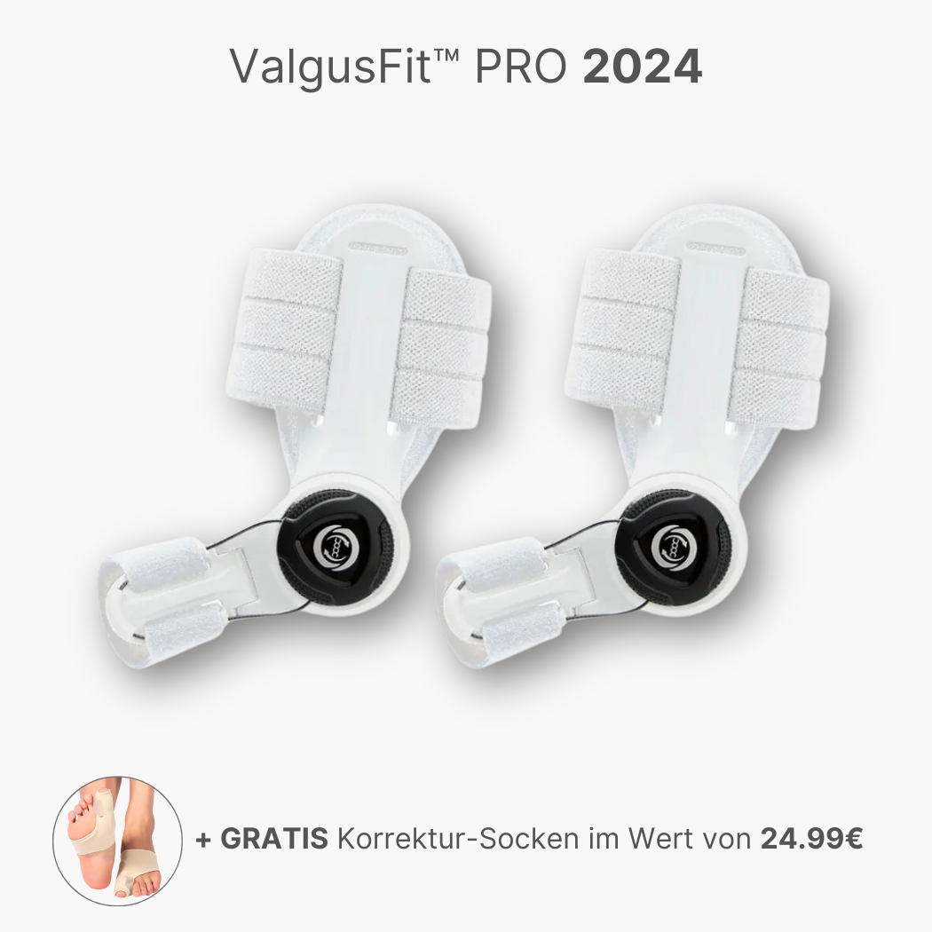 Valgusfit PRO - Das Fußkorrektur Set