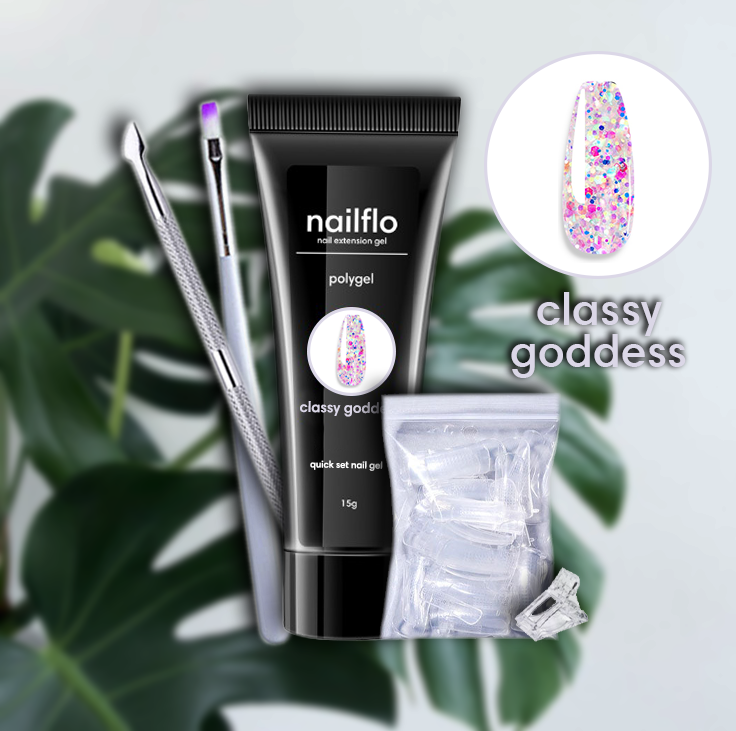 Nailflo Nagel Set - Perfekte Nägel von Zuhause